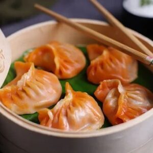 Chicken Momos Peri Peri